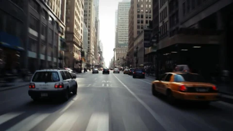Stock Video Driving Down A Street In Nyc Live Wallpaper For PC - Free Live Wallpaper