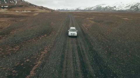 Stock Video Driving An Suv Past Mountains Live Wallpaper For PC - Free Live Wallpaper