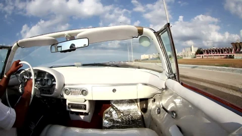 Stock Video Driving A Classic Convertible Car Live Wallpaper For PC - Free Live Wallpaper