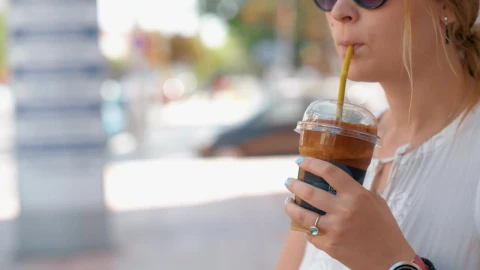 Stock Video Drinking A Cold Coffee Live Wallpaper For PC - Free Live Wallpaper