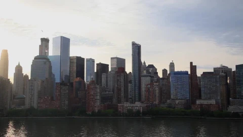 Stock Video Downtown Manhattan On An Overcast Day Live Wallpaper For PC - Free Live Wallpaper