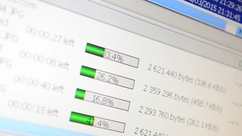 Stock Video Download Manager Statistics Live Wallpaper For PC - Free Live Wallpaper