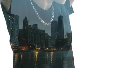 Stock Video Double Exposure Of Woman And Building Live Wallpaper For PC - Free Live Wallpaper