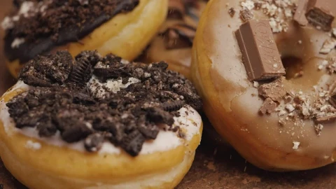 Stock Video Donuts With Chocolate And Cookies Live Wallpaper For PC - Free Live Wallpaper