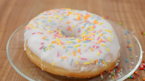 Stock Video Donut With Colorful Toppings Live Wallpaper For PC - Free Live Wallpaper