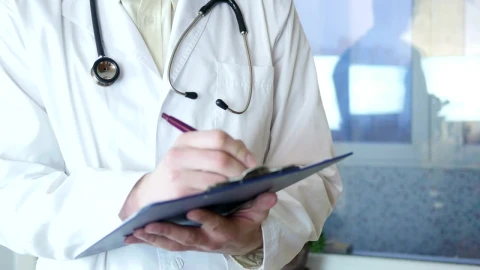 Stock Video Doctor Writing On A Medical Record Live Wallpaper For PC - Free Live Wallpaper