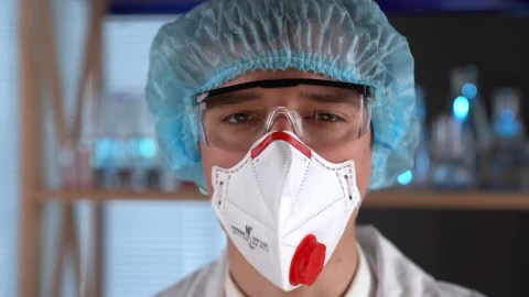 Stock Video Doctor With A Face Mask Protection Live Wallpaper For PC - Free Live Wallpaper