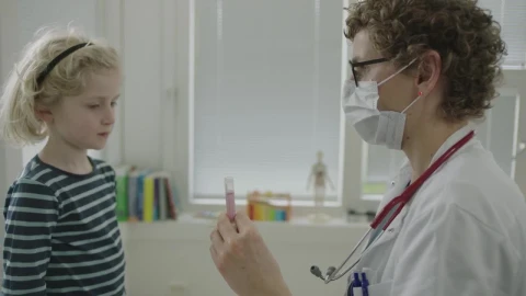 Stock Video Doctor Doing A Swab Test Live Wallpaper For PC - Free Live Wallpaper