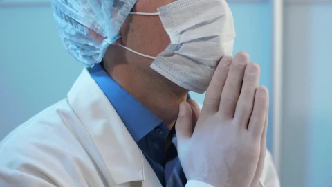 Stock Video Doctor Asking Heaven For Help Live Wallpaper For PC - Free Live Wallpaper