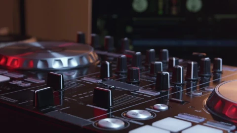 Stock Video Dj Using A Mixer Table At A Party Live Wallpaper For PC - Free Live Wallpaper