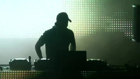 Stock Video Dj Playing On A Stage With Led Screens Live Wallpaper For PC - Free Live Wallpaper