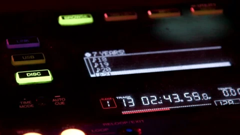 Stock Video Dj Mixer Close Up With Rgb Lights Live Wallpaper For PC - Free Live Wallpaper