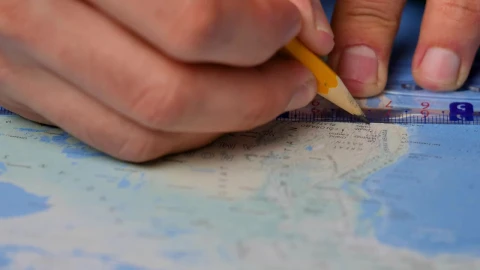 Stock Video Dividing Usa With A Dotted Line On A Map Live Wallpaper For PC - Free Live Wallpaper