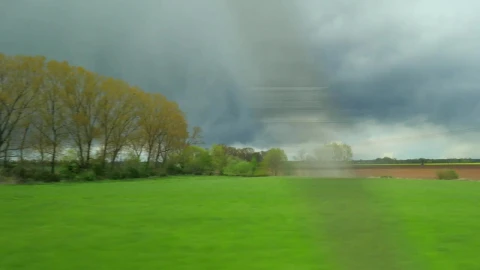 Stock Video Distant Rain Across The Countryside Live Wallpaper For PC - Free Live Wallpaper