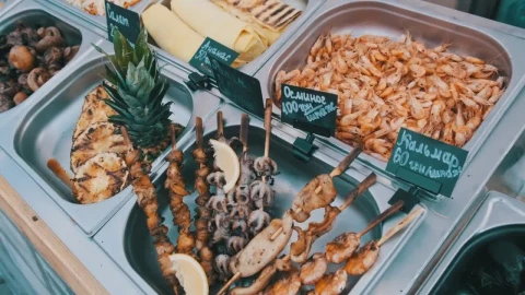 Stock Video Display With Street Food Live Wallpaper For PC - Free Live Wallpaper