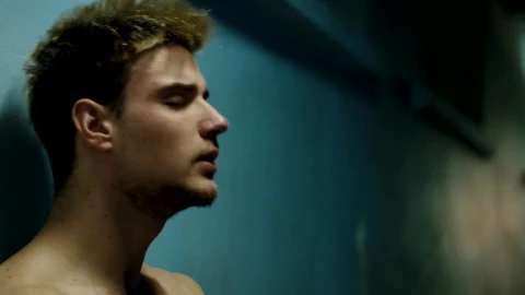 Stock Video Disappointed Athlete In The Locker Room Live Wallpaper For PC - Free Live Wallpaper
