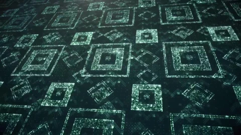 Stock Video Digital Surface With A Sequence Of Light Frames Live Wallpaper For PC - Free Live Wallpaper