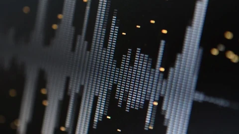 Stock Video Digital Equalizer Close Up Live Wallpaper For PC - Free Live Wallpaper