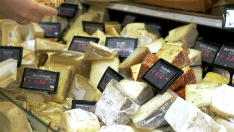 Stock Video Different Cheeses In A Shop Live Wallpaper For PC - Free Live Wallpaper