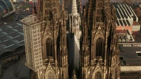 Stock Video Detail View Of The Architecture Of A Cathedral Live Wallpaper For PC - Free Live Wallpaper