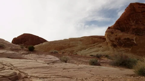 Stock Video Desert With Rock Formations Live Wallpaper For PC - Free Live Wallpaper