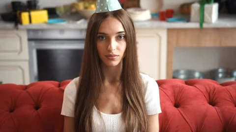 Stock Video Friends Celebrate Success With Party Hats And Sparklers Live Wallpaper For PC - Free Live Wallpaper