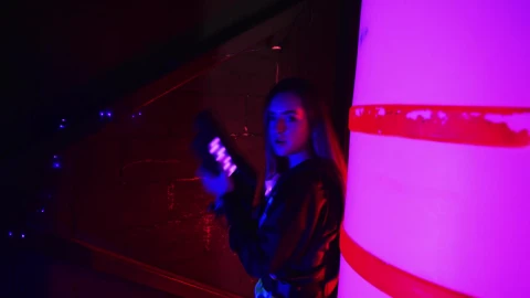 Stock Video Friends Advancing In A Laser Tag Competition Live Wallpaper For PC - Free Live Wallpaper