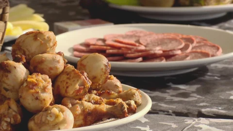 Stock Video Fried Chicken And Ham Live Wallpaper For PC - Free Live Wallpaper
