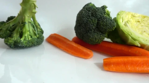 Stock Video Fresh Vegetables In Water Live Wallpaper For PC - Free Live Wallpaper