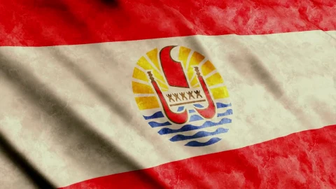 Stock Video French Polynesia Flag D Animation Live Wallpaper For PC - Free Live Wallpaper