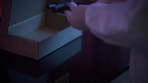 Stock Video Forensic Personnel Saving Evidence In A Box Live Wallpaper For PC - Free Live Wallpaper
