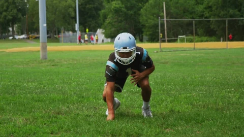 Stock Video Football Player Running Towards The Camera Live Wallpaper For PC - Free Live Wallpaper