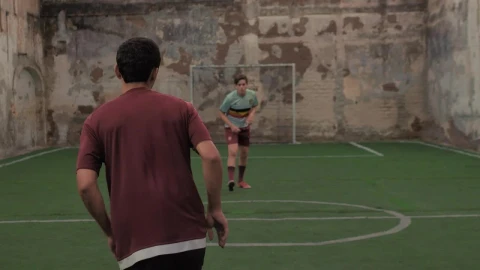 Stock Video Football Player Dribbling To The Defender Live Wallpaper For PC - Free Live Wallpaper
