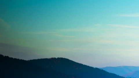 Stock Video Foggy Mountainous Valley In Autumn Time Lapse Live Wallpaper For PC - Free Live Wallpaper