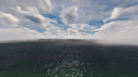 Stock Video Fog On A Tour Over The Sea Live Wallpaper For PC - Free Live Wallpaper
