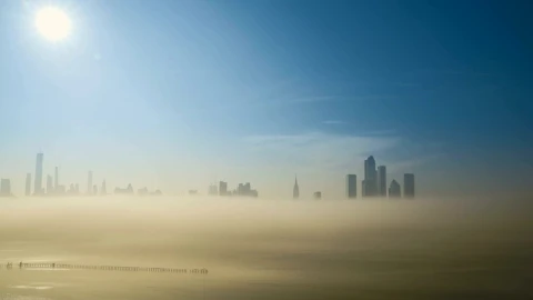 Stock Video Fog Blocking The Skyline Live Wallpaper For PC - Free Live Wallpaper