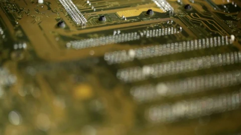 Stock Video Focusing On A Circuit Board Live Wallpaper For PC - Free Live Wallpaper