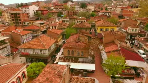 Stock Video Flying Slowly Over A Beautiful Town Live Wallpaper For PC - Free Live Wallpaper