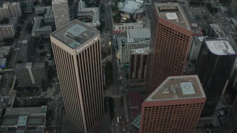 Stock Video Flying Over The Skyscrapers And The City Of La Live Wallpaper For PC - Free Live Wallpaper