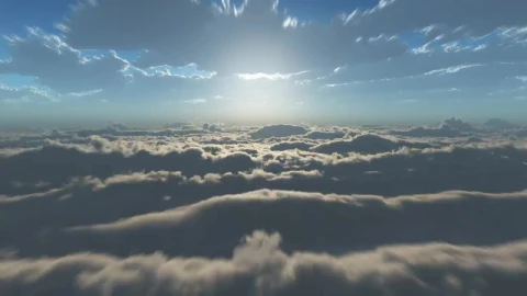 Stock Video Flying Over The Clouds Hyper Lapse Live Wallpaper For PC - Free Live Wallpaper