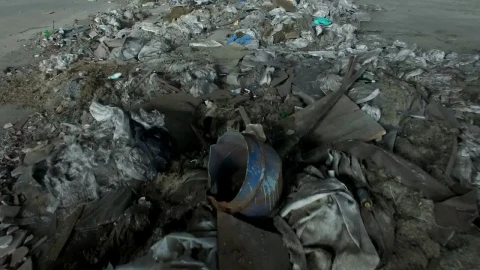 Stock Video Flying Over Pollution And Trash Live Wallpaper For PC - Free Live Wallpaper