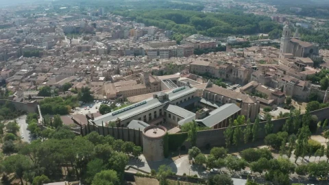 Stock Video Flying Over Ancient City Walls Live Wallpaper For PC - Free Live Wallpaper