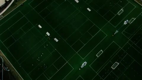 Stock Video Flying Over A Sports Center Live Wallpaper For PC - Free Live Wallpaper