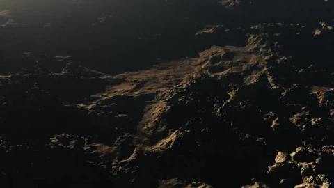 Stock Video Flying Over A Planet Lost In Space Live Wallpaper For PC - Free Live Wallpaper