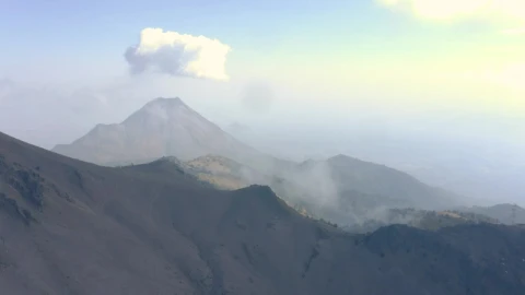 Stock Video Flying Over A Mountainous Area Live Wallpaper For PC - Free Live Wallpaper