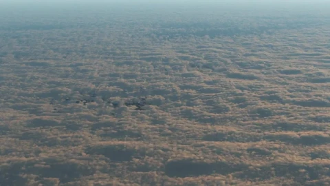 Stock Video Flying Over A Layer Of Small Clouds Live Wallpaper For PC - Free Live Wallpaper