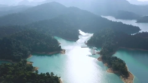 Stock Video Flying Over A Beautiful Sunny Bay Live Wallpaper For PC - Free Live Wallpaper
