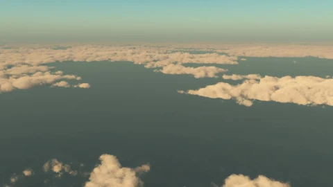 Stock Video Flying In The Sky Above The Clouds Loop Video Live Wallpaper For PC - Free Live Wallpaper