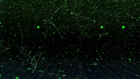 Stock Video Flying In A Virtual Scenario Of Investment Charts Live Wallpaper For PC - Free Live Wallpaper