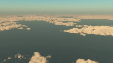 Stock Video Flying For D Sky Above The Clouds Live Wallpaper For PC - Free Live Wallpaper